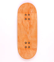 Orange Wasteland fingerboard deck 34.5mm - CARAMEL FINGERBOARDS