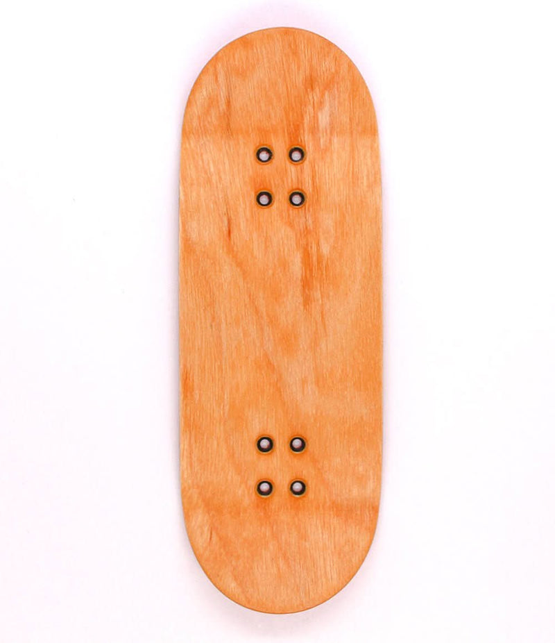 Orange Wasteland fingerboard deck 34.5mm - CARAMEL FINGERBOARDS