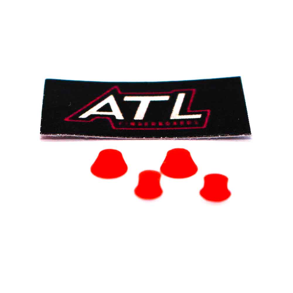 Red ATL Fingerboard Bushings by Caramel Fingerboards