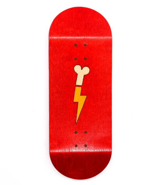 Red Flashbone split-ply deck 34.5mm - CARAMEL FINGERBOARDS