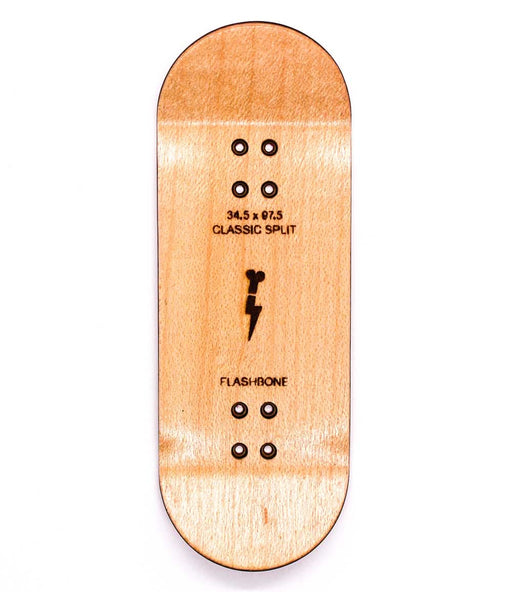 Red Flashbone split-ply deck 34.5mm - CARAMEL FINGERBOARDS