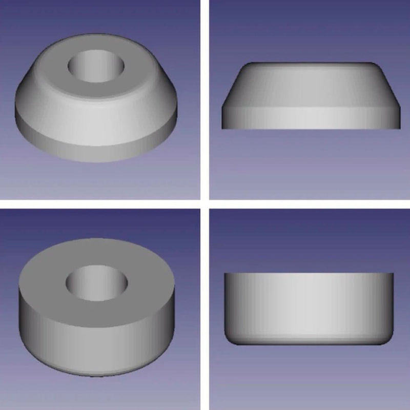 Beta bushings Level Up - CARAMEL FINGERBOARDS