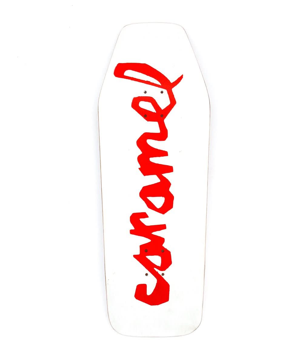 White Malota x Caramel Handboard Deck 90mm