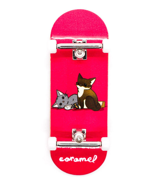 Cats complete fingerboard 34mm - Caramel Fingerboards - Fingerboard store