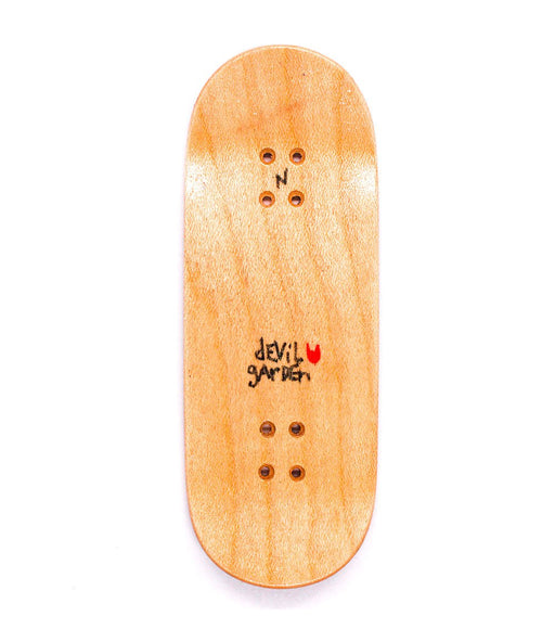 Devil Garden mask deck - CARAMEL FINGERBOARDS