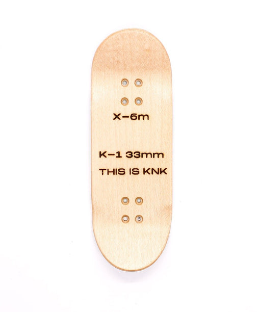 Face Kinkalla fingerboard deck 33mm - CARAMEL FINGERBOARDS