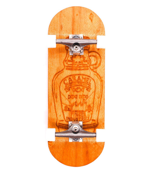 Finger industries x Caramel complete fingerboard 33.5mm - CARAMEL FINGERBOARDS