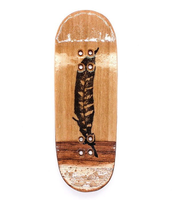 Gibby Nacho deck - CARAMEL FINGERBOARDS