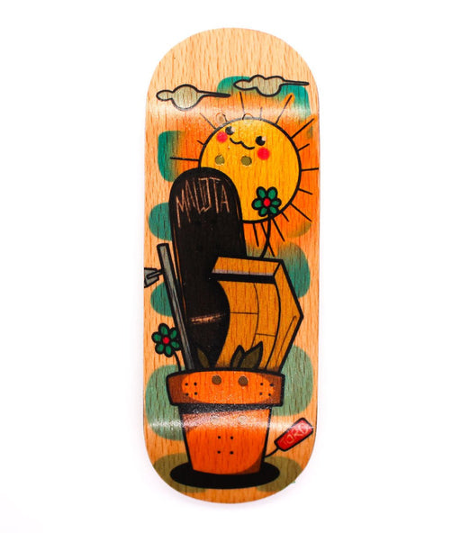 Growing malota deck 34.5mm - CARAMEL FINGERBOARDS