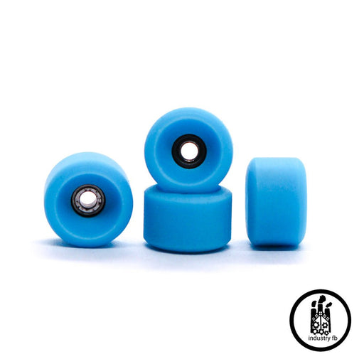 Industry sky-blue bowl wheels 8mm - CARAMEL FINGERBOARDS