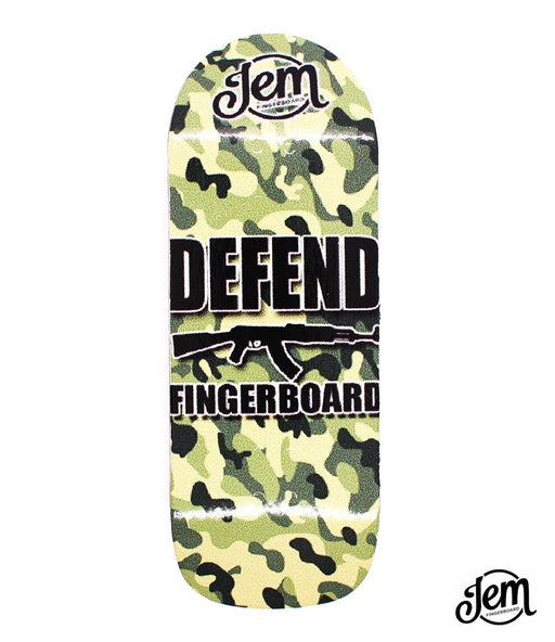 Jem defend fingerboard deck 34mm - CARAMEL FINGERBOARDS