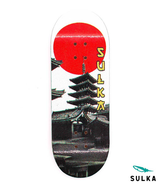 Katakana Sulka fingerboard deck - CARAMEL FINGERBOARDS