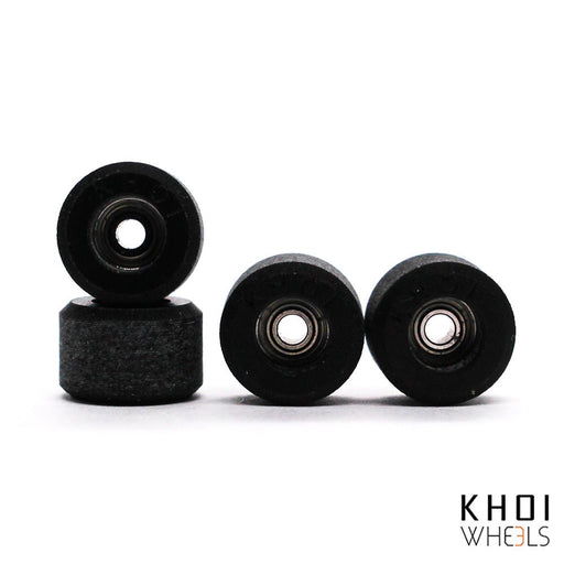 Khoi black sk8 wheels - Caramel Fingerboards - Fingerboard store