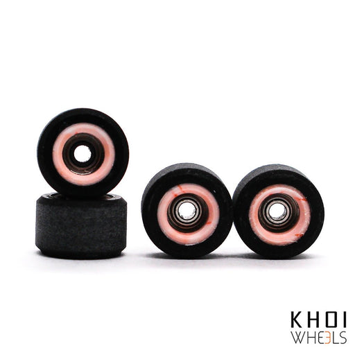 Khoi core black/pink wheels bowl 8mm - Caramel Fingerboards - Fingerboard store