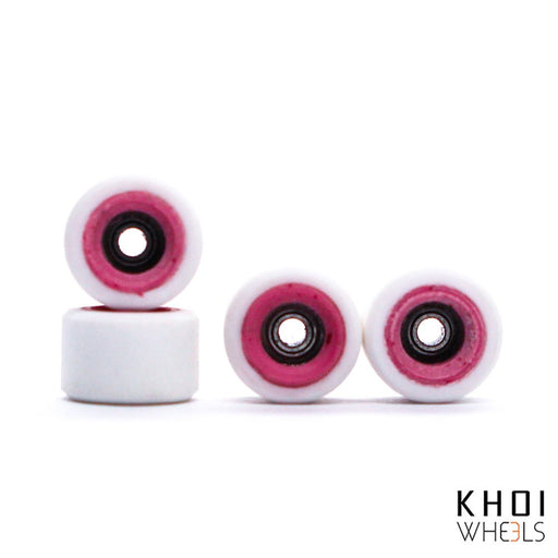 Khoi core white/lilac wheels bowl 7.5mm - Caramel Fingerboards - Fingerboard store