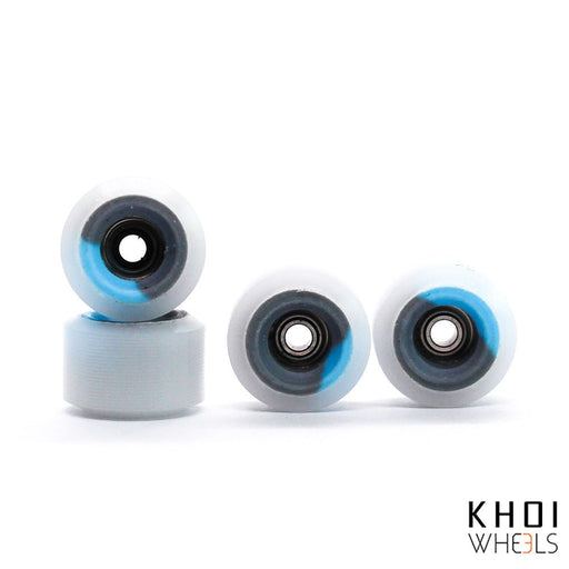 Khoi grey resin-urethane wheels bowl 8mm - Caramel Fingerboards - Fingerboard store
