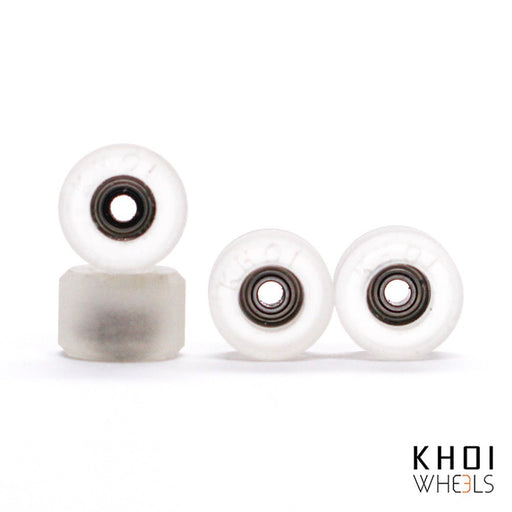 Khoi transparent sk8 wheels - Caramel Fingerboards - Fingerboard store