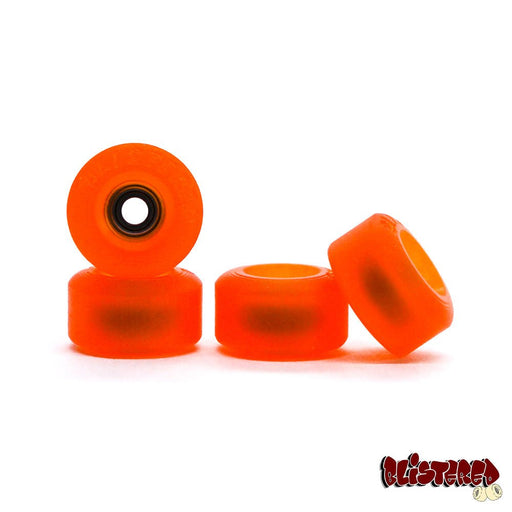 Orange Blistered wheels 7.5mm - CARAMEL FINGERBOARDS