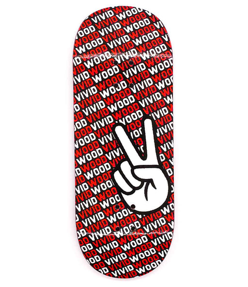 Peace Vividwood deck 34mm - CARAMEL FINGERBOARDS