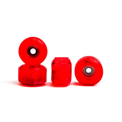 Red Deli fingerboard wheels 8mm - CARAMEL FINGERBOARDS
