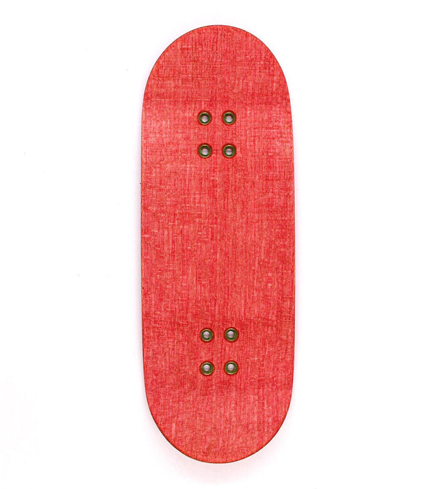 Red Wasteland fingerboard deck 34.5mm - CARAMEL FINGERBOARDS