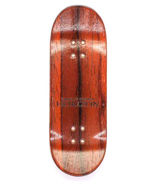 Split-ply Horizon popsicle deck 33mm - CARAMEL FINGERBOARDS