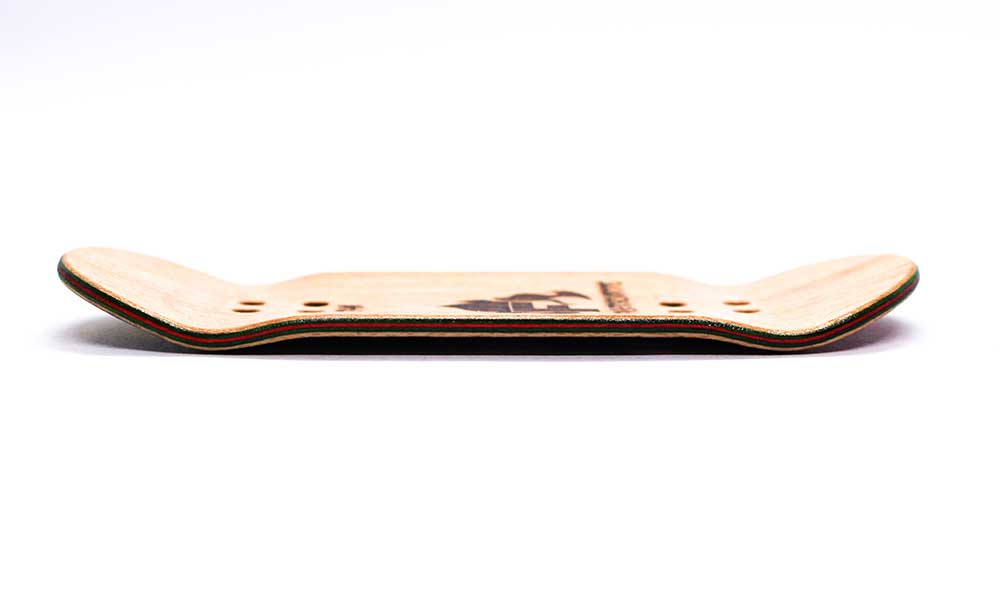 Tree Fyre fingerboard deck 34mm - CARAMEL FINGERBOARDS
