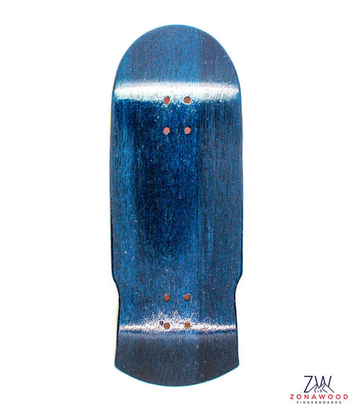 Zonawood blue oldschool prickly 35mm - CARAMEL FINGERBOARDS